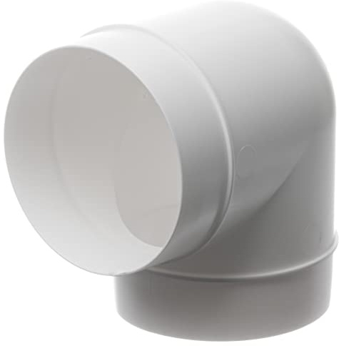 Ø 125mm Rohrbogen 90 Grad (männlich) Rundrohr Bogen Lüftungsschlauch Verbinder Adapter