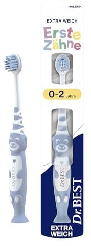 Dr.BEST Erste Zähne Zahnbürste, Weich (1 Stück), ab dem ersten Zahn, Farbe kann nicht ausgewählt werden