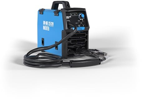 Güde Universalschweissgerät Uni-Mig 125 SYN (230 V, 4 in 1, 120 A max. Schweißstrom, 20-120 A Regelber., inkl. Elektrodenhalter, Schlauchpaket, Masseklemme, Schlackenhammer, Schweißschild & Fülldraht)