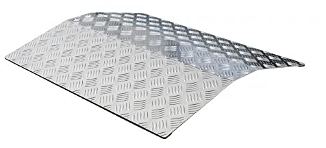 Tür Schwellenrampe Schwellenbrücke Rollstuhl Rampe 60 cm Länge Aluminium Alu
