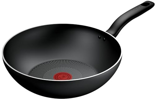 Tefal Titanium Essential Wok, antihaftbeschichtet, 28 cm