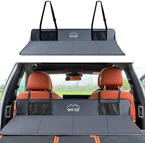 ONTYZZ Nicht-aufblasbar Auto Camping Matratze Zusammenklappbar SUV Bettmatratze für Schlafen Tragbar Auto Rücken Sitz Extender für SUV LKW