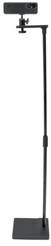 Projektorständer,Höhe 122-154cm Schwenkbarer Bodenständer,Gimbal Drehen 360° Neige-90°,Last 4kg Projektorständer Projektor L-förmige Bodenständer Kompatibel meisten Projektoren(1/4-Zoll-Schraube)
