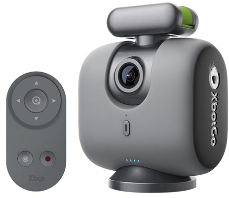 XbotGo Chameleon KI Team Sports Action Cam 4K 60FPS - Automatisch Verfolgen Fußball und Basketball, Freihändige Action Kamera für Sport, Live-Streaming, Kein Abonnement, mit iOS&Android(Lava Graphite)