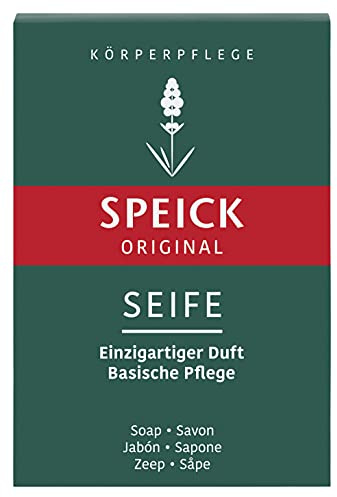 Speick Original Seife - der Klassiker mit unverwechselbarem Speick Duft, 6x100g