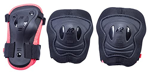 K2 Skates Mädchen Inline Skates Marlee PRO PAD Set, Black - orange, 30E1410.1.1.XS