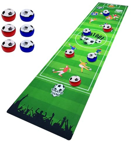 Tabletop Brettspiel Set, Shuffleboard Tischspiele, Shuffleboard Bowling Fußball Tischspiele Interaktive Tabletop Brettspiele für Erwachsene, Brettspiele (Fußball Spiele)