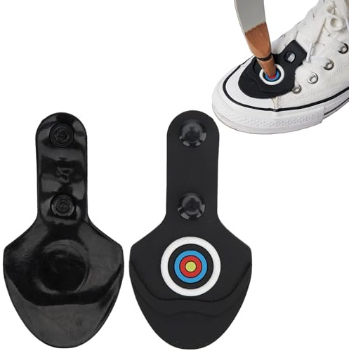 Boaby Bogenschützen-Ausrüstung, Bogenschutz Gummipad, Bogenspitze Protektor, Universal für alle Schuhe, Schwarz