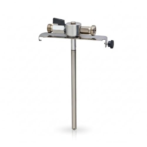 Gastrobedarf Westerbarkey 5l Dosenadapter aus Edelstahl mit Absperrhahn Profiausführung