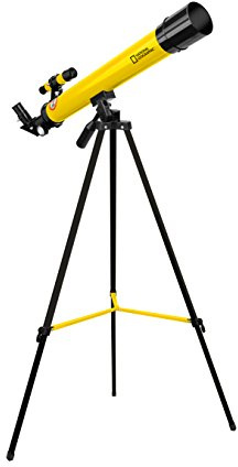 National Geographic Linsenteleskop 50/600 AZ mit Montierung und Stativ zur Beobachtung von Mond und den großen Planeten