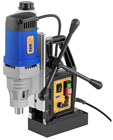 MSW Magnetbohrmaschine Kernbohrmaschine MSW-MD32-PRO (1300 W, 18000 N, 600 U/min, Max. Ø Kernbohrungen 35 mm, Max. Tiefe 50 mm, Weldon-Schaft 19 mm)