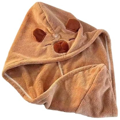 Generisch Haartrockenhaube | Haartuch - Hoch Saugfähiges Dickes Weiches Langes Badetuch für Dusche Baden Reisen Spa