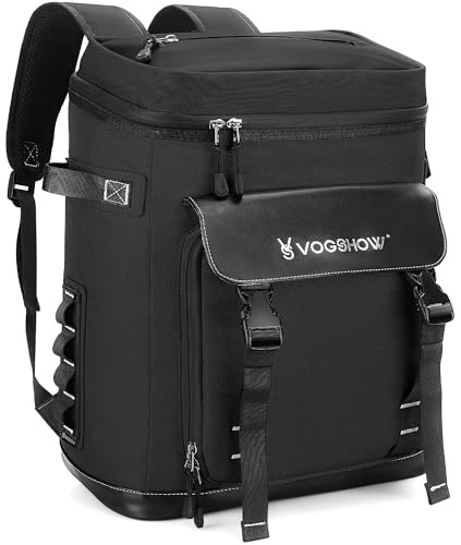 VS Vogshow Kühlrucksack 30L Großer, Kühltasche Isolierter Picknickrucksäcke, Mehrzweck Thermo Rucksäcke für Camping, Familien-Outdoor, BBQ, Einkaufen, Reisen, Angeln und Strand