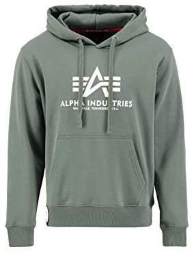 Alpha Industries Herren Basic Hoody Camo Kapuzenpullover (1er Pack)
