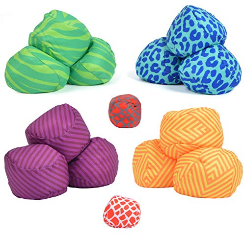 Ocean 5 Extrem Boule - 2er Set Family Pack, Soft-Boule Set, Street-Boccia, Cross Petanque mit Tasche, Outdoor Spielen