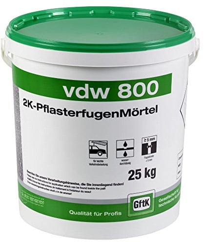 vdw 800 Pflasterfugenmörtel 25kg Basalt