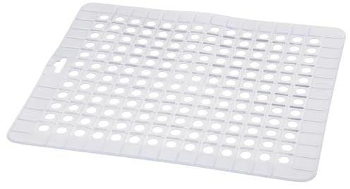 KÜCHENPROFI Spülbeckeneinlage, rutschfest, 31×26 cm, Kunststoff | Abtropfmatte, hitzebeständig bis 60 °C, geschirrschonend, kratzerfrei, rutschfest, mit praktischen Ablauflöchern