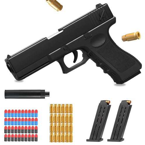 Spielzeug Pistole,Spielzeug-Schaumstoff-Blaster,Blaster Toy Gun,Soft Foam Bullet Toy,Sicherheitstraining oder Spiel,für 14+