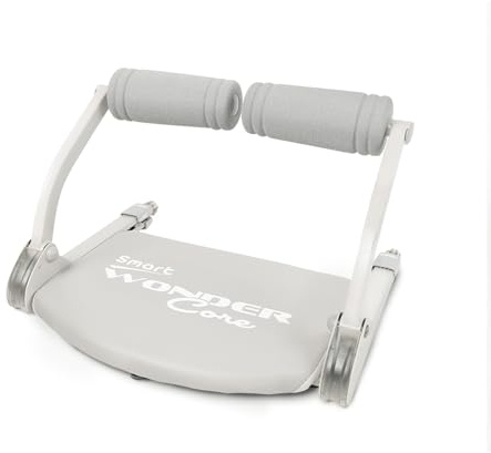 Wonder Core SMART Bauchtrainer, Abnehmen, Kraftsport -6-in-1 Sportgerät für Zuhause, Fitnessgerät für Zuhause - Bauchmuskeltrainer Faltbarer- Ideal für Zuhause, Büro und Fitnessstudio