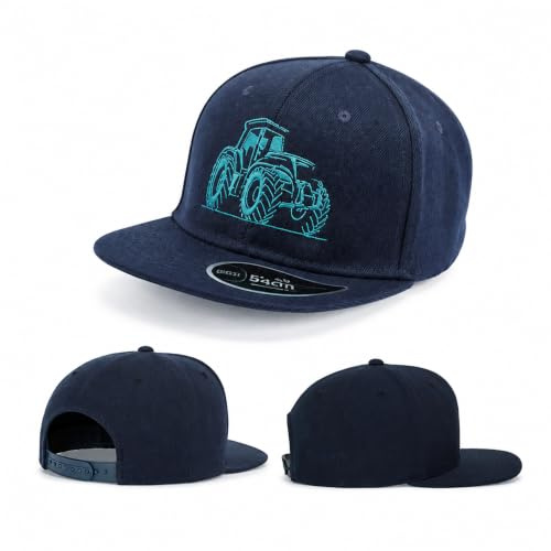 minifan Kinder Cap : Trecker - Basecap Kind Kappe Jungs Kappe Mütze Traktor Bulldog Jungen Sport Mütze