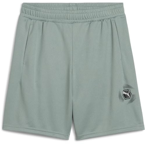 Puma Jungen Active Sports Graphic Poly B Gestrickte, Green Moon, 152 EU
