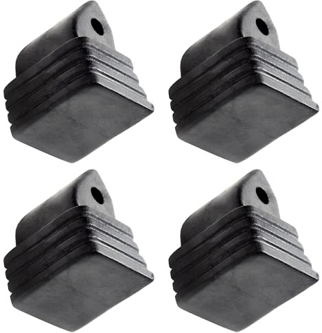 Inliner-Bremse Bremsstopper Bremsklotz aus TPR für Inlineskates Raven Pulse, Celeste, Angel, Sensor, Spirit, Expert, Breathe, Vella/Croxer Dahlia (schwarz)