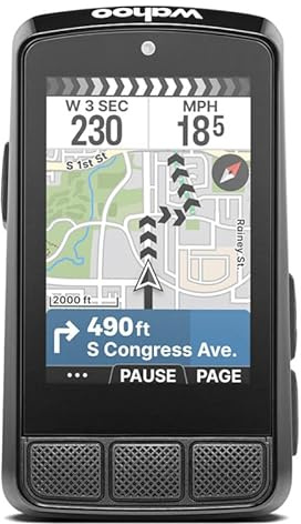 Wahoo Fitness ELEMNT Bolt V3 GPS Fahrradcomputer, Schwarz