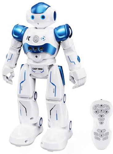 SGILE Ferngesteuerter Roboter Spielzeug für Kinder, Intelligent Programmierbar RC Roboter mit Gestensteuerung, LED Licht und Musik, RC Spielzeug für Kinder Jungen Mädchen Geschenk