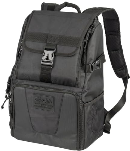 Gamakatsu Back Pack - Angelrucksack für Spinnangler, Rucksack für Raubfischangler, Anglerrucksack für Kunstköder, Tackletasche