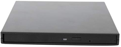 Dioche Festplattengehäuse, Externes Gehäuse für optische Laufwerke, Hartschalen-Speicherkit für Laptops, Schwarz, 9,5MM SATA