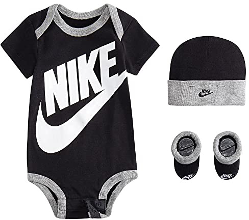 NIKE Unisex Kinder Futura Logo 3pc Set T-Shirt