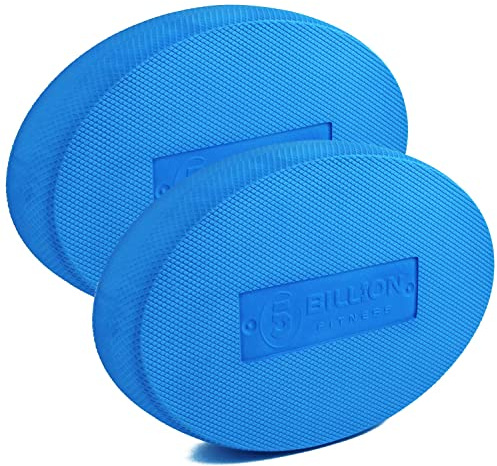 5BILLION Balance Pad - Oval - Übungspad & Schaum Balance Trainer - Wobble Kissen für physikalische Therapie, Rehabilitation, Tanz Balance Training