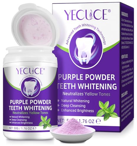 Zahnreparatur Mineralpuder,Zahnpulver für Weiße Zähne,Zahnrestauration Pulver, Teeth Whitening Powder, für Alle Zähne Flecken Schnell Entfernen