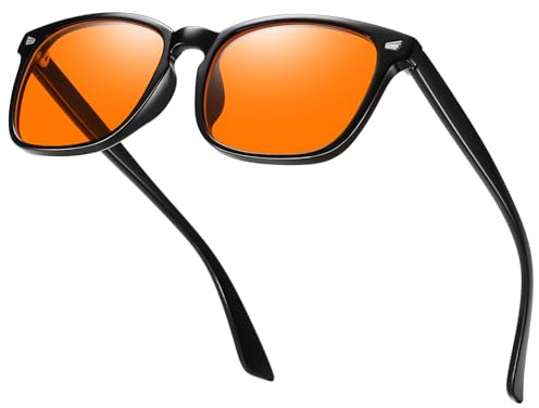 Okany Blaulichtfilter Brille für Damen und Herren – Bildschirmbrille Gegen Augenbelastung bei Computerarbeit, Homeoffice und Gaming, Computerbrille mit UV400 Schutz für Lange Bildschirmzeit