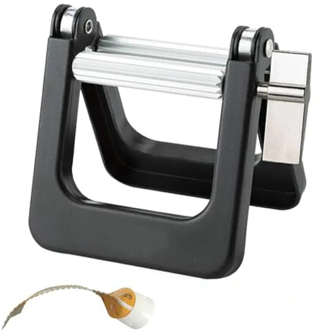 UDQYQ Metall Tubenausdrücker Tubenquetscher für Alle Tube Aluminium Zahnpaste Tubenpresser Plus mit langer Größe 8 cm für Künstler, Friseursalon, Maler (Schwarz)