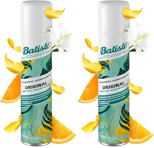Batiste Trockenshampoo Original, 200 ml (Packung mit 2)
