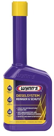 Wynn's Diesel System Reiniger für Kraftstoffsysteme - 325 ml | Stellt Kraftstoffeffizienz wieder her - Reduziert Emissionen - Hilft, Probleme mit Turbo, AGR-Ventil und DPF zu vermeiden