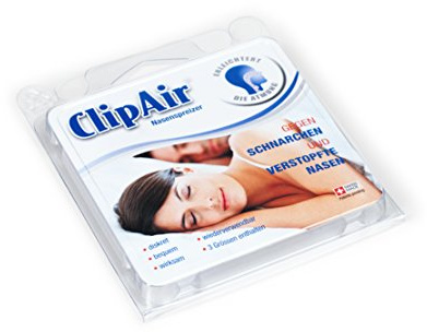 ClipAir Nasenspreizer transparent, 3er Probierpackung | Verbessert die Nasenatmung bei Schnarchen & Sport, ergonomisches Design, 3 Größen enthalten, SomniShop Set N250