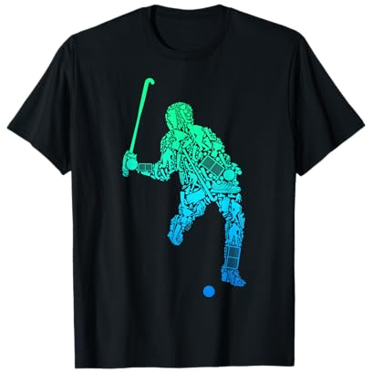 Feldhockey Hockeyspieler Hockey Jungen Kinder T-Shirt
