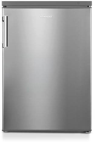 Heinrich´s Gefrierschrank, 85 Liter, Mini, Temperatur:-18°C~-38°C, Freezer, 3x Gefrierschublade, Stufenloser Temperaturregler,Airflow, wechselbarer Türanschlag, inox