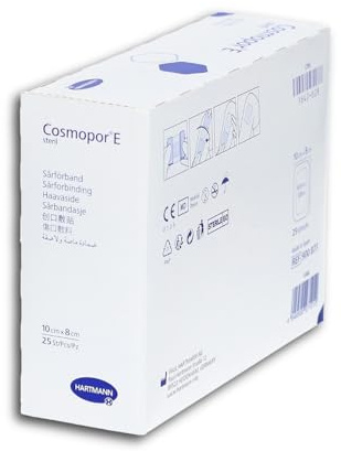 Cosmopor E sterile Wundkompresse, selbstklebend, 10 x 8 cm, 25 Stück