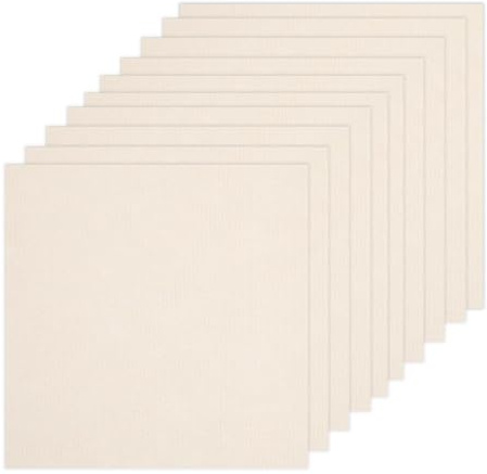 Selbstklebende Teppichfliesen Teppich Fliesen Teppichboden PVC Bodenbelag Filz Vinylboden Klebefliesen Boden Teppiche Selbstklebend Strapazierfähiger Boho Teppich Beige für Wohnung, Büro 30cm 10 Stück