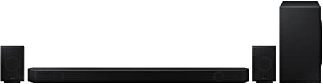 Samsung Soundbar HW-Q990B/ZF mit kabellosem Dolby Atmos, Q-Symphony Gen II, 11.1.4 Kanäle, SpaceFit Sound+ und kompatibel mit Sprachassistenten
