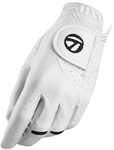 TaylorMade Stratus Tech Golfhandschuh für Damen, Weiß, Größe L