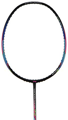 Li-Ning ultraleichte Badmintonschläger Windstorm Serie inkl. Hülle ohne Bespannung, Gewichte, Top-Handling