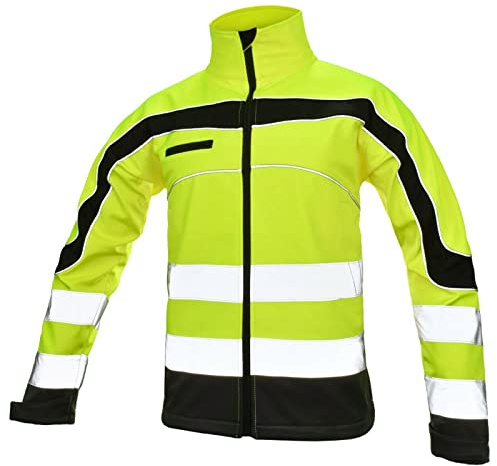 Art.Master Softshelljacke Arbeitsjacke Warnschutz Jacke Warnjacke Softshell Jacke Gr.M-XXXL