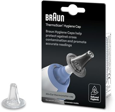 Braun LF 40 Thermometer Zubehör ThermoScan Schutzkappen