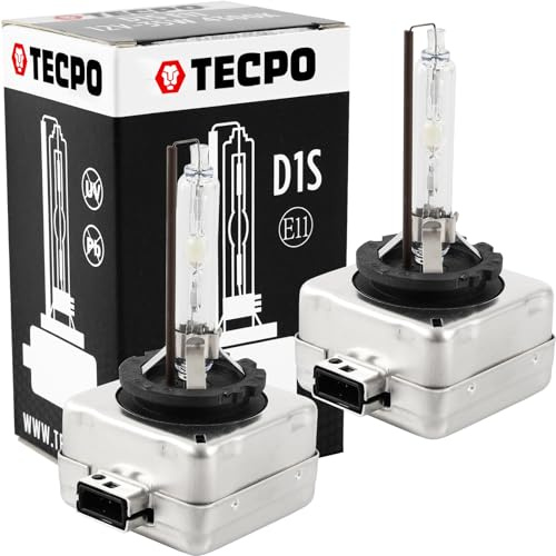 TECPO 2X D1S Xenon Brenner Premium 12V-35W 4300K KALTWEIß Scheinwerfer-Lampe Audi VW BMW Mercedes FERNLICHT ABBLENDLICHT PK32d-2 E11 MIT STEUERGERÄT