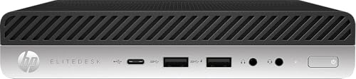 HP EliteDesk 800 G5 Mini Intel i5 9500t 6-Thread | 16 GB RAM | 512 GB SSD | Business Office Multimedia Computer mit 24 Monaten Garantie! USB 3.0 | WLAN | Windows 11 Prof. 64-Bit inkl USB Stick