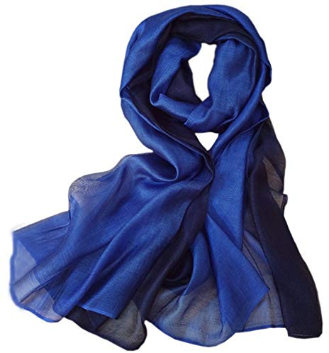 SNUG STAR Baumwolle Seidenschal Elegante Weiche Wraps Farbton Schals für Frauen